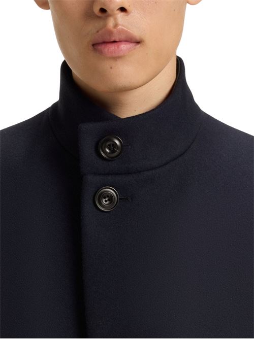 Cappotto in lana con colletto alla coreana Boss Red | 50546551405